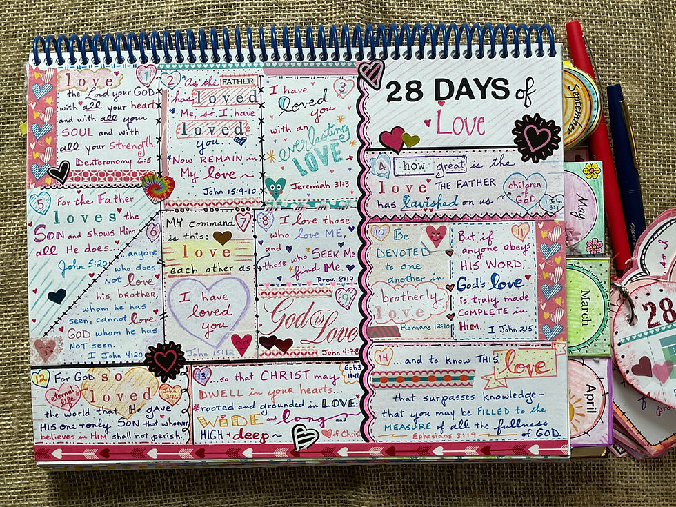 28 Days of Love, pg 1