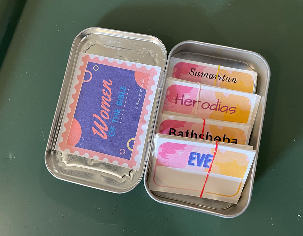 Thumbnail: Women of the Bible labels