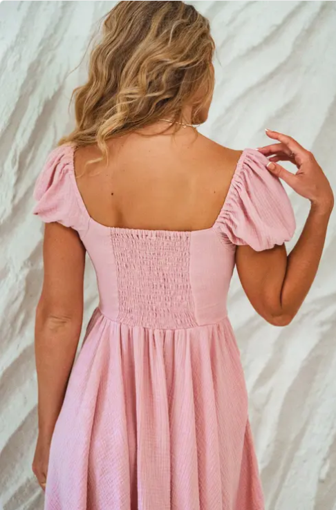 Thumbnail: Michelina Cotton Mini Dress