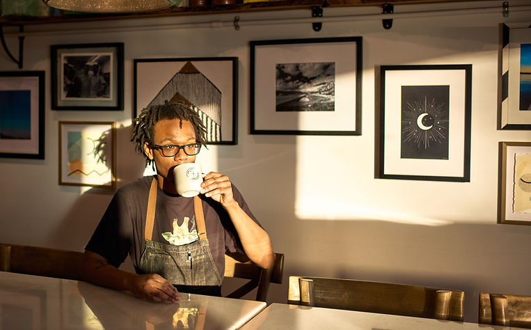 Slow down over coffee