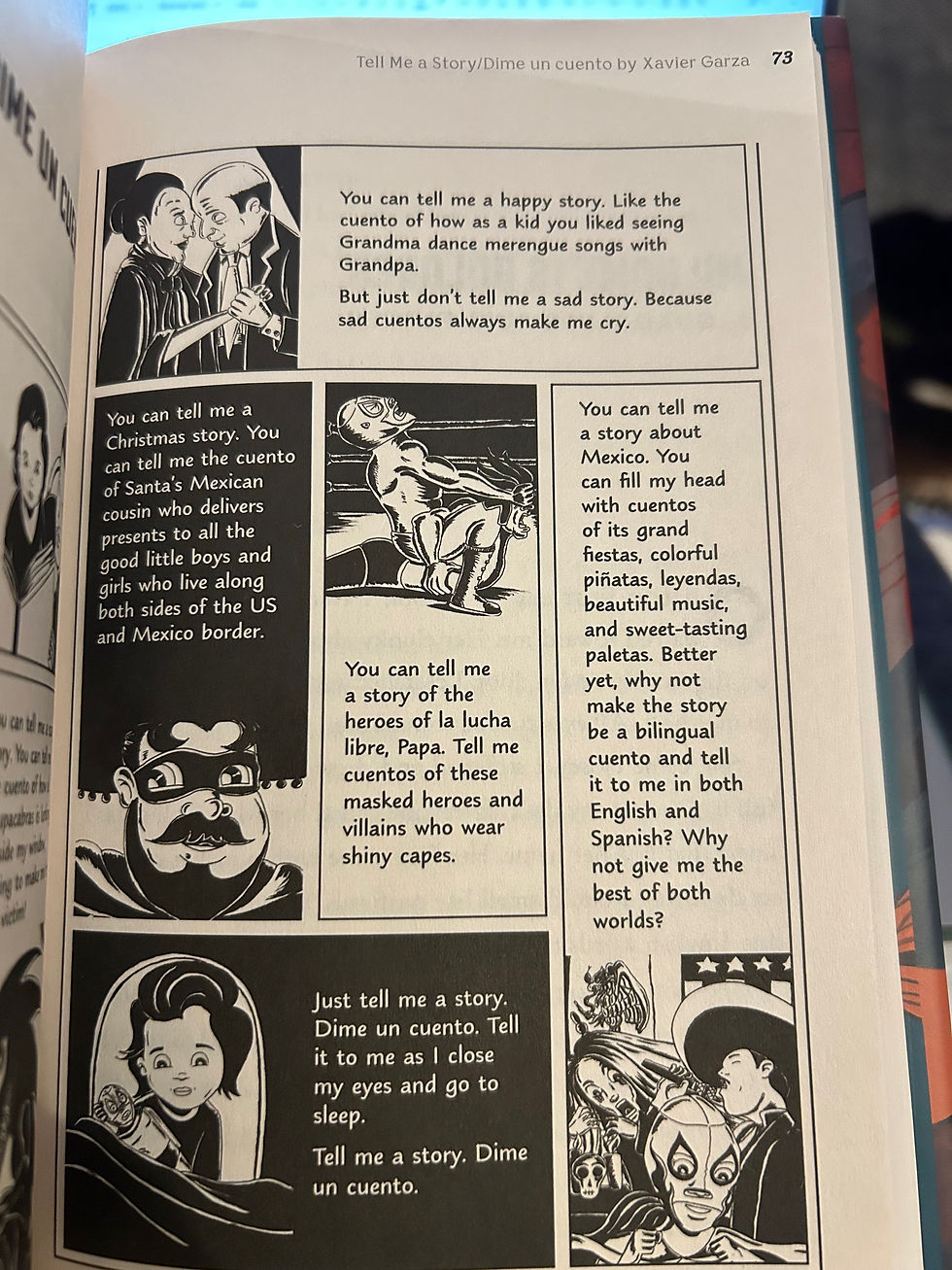 Example of a Comic in Living Beyond Borders