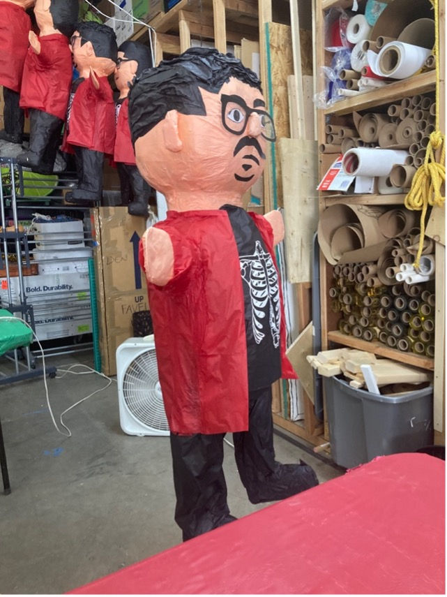 Justin Favela's Piñata from his art exhibit Everything Must Go!