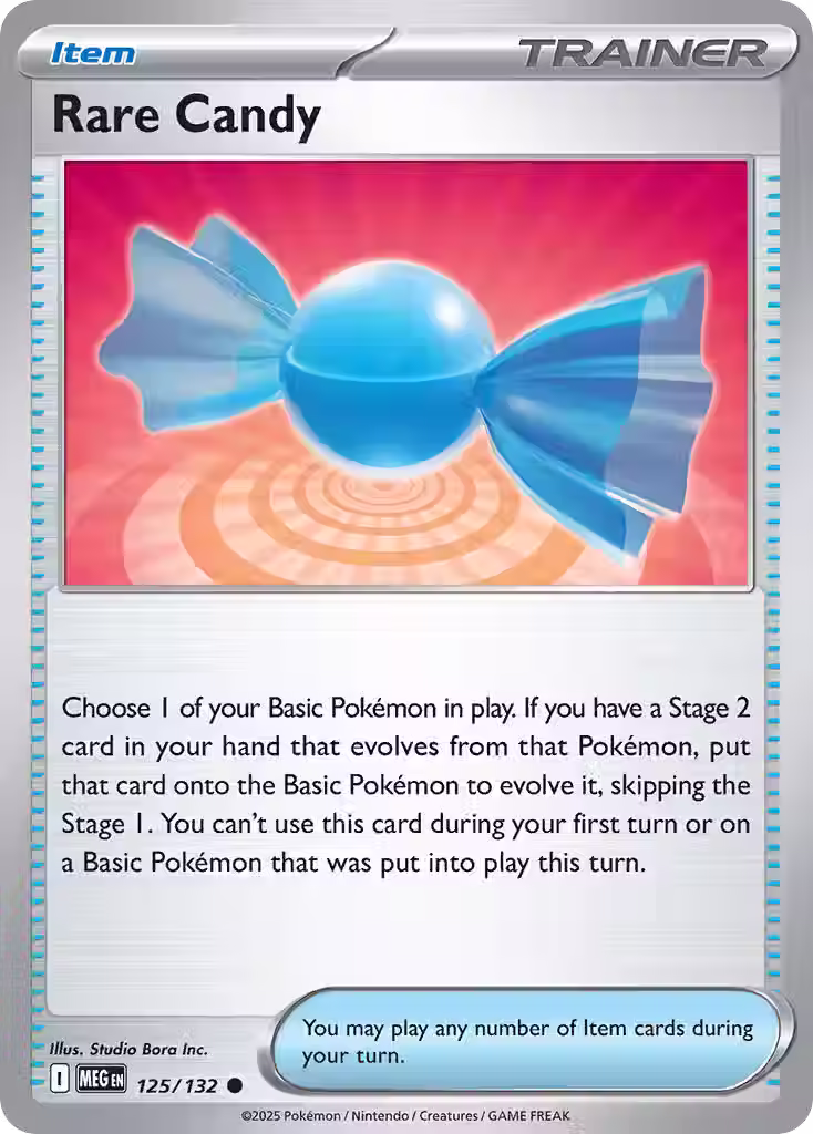 Rare Candy - ME01 - 125/132 - Common