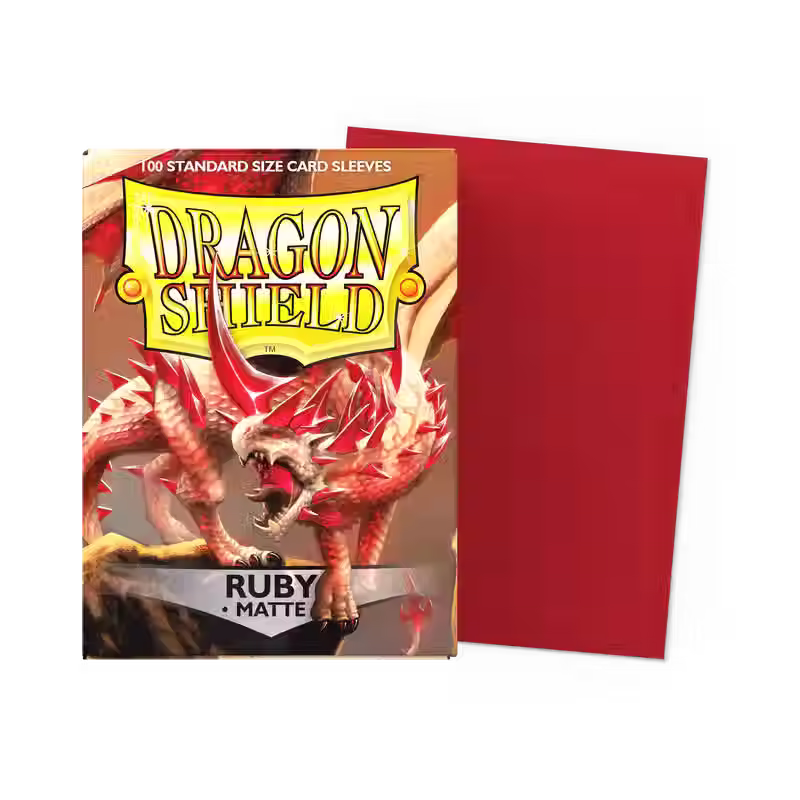 Dragon Shield - Ruby - Matte Sleeves