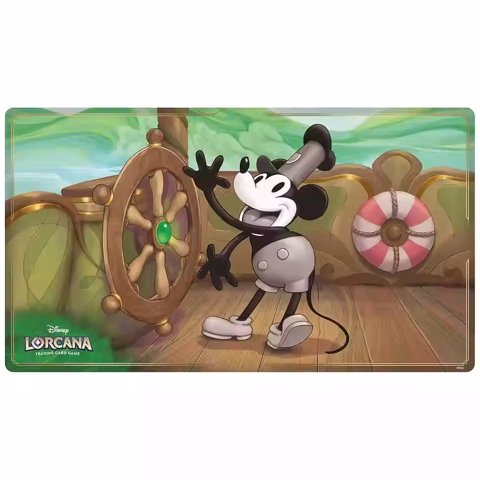 Playmat Lorcana: Steamboat Willie (Mickey Mouse)
