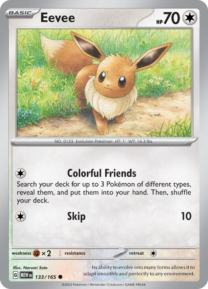 Eevee  - 133/165