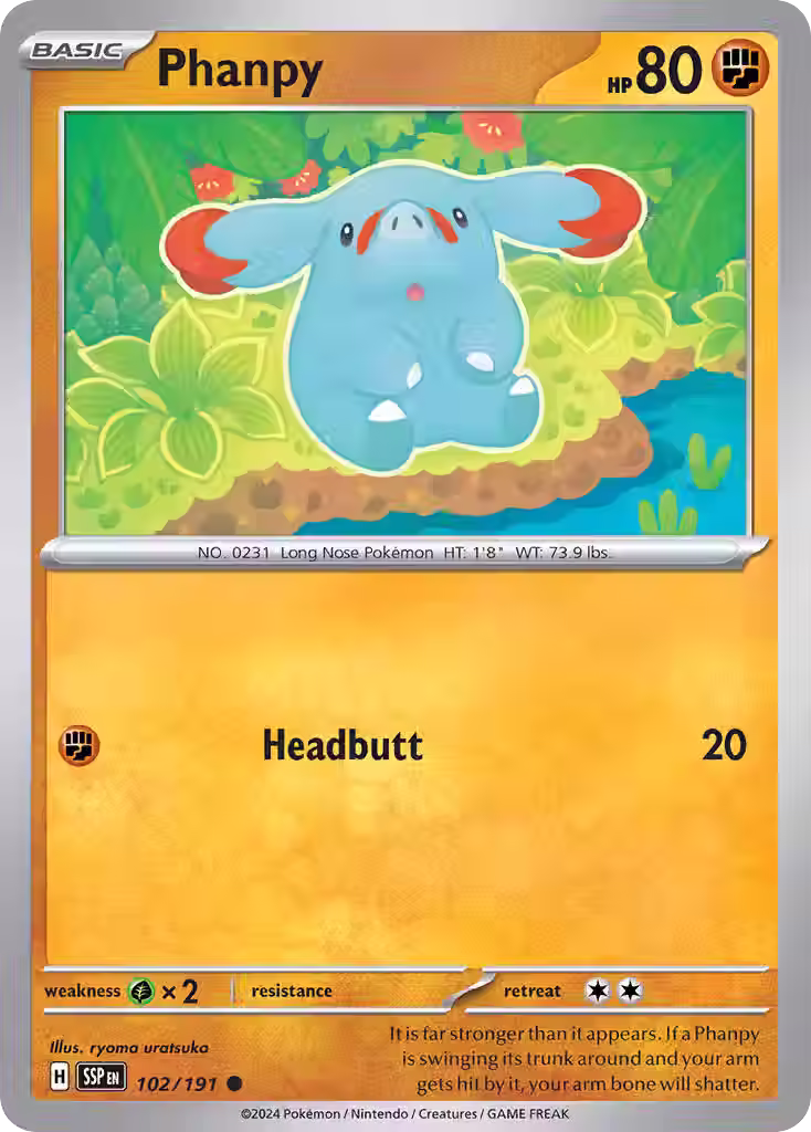 Phanpy - SSP - 102/191