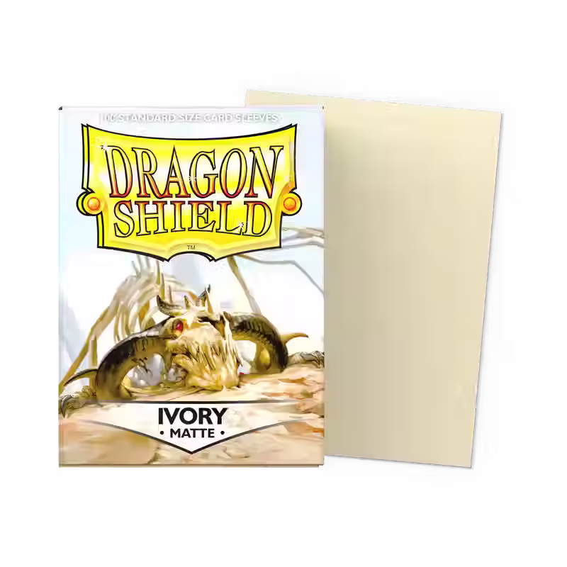 Dragon Shield - Ivory - Matte Sleeves