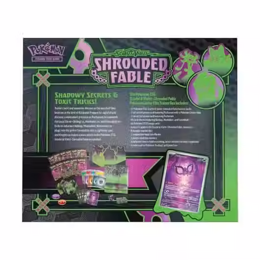 Miniatura: Shrouded Fable - Elite Trainer Box (ETB) Atras