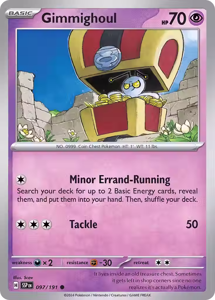 Gimmighoul - SSP - 097/191