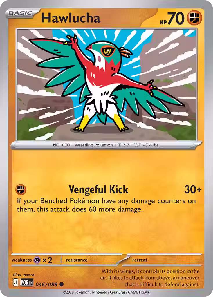 Hawlucha - PER - 046/88
