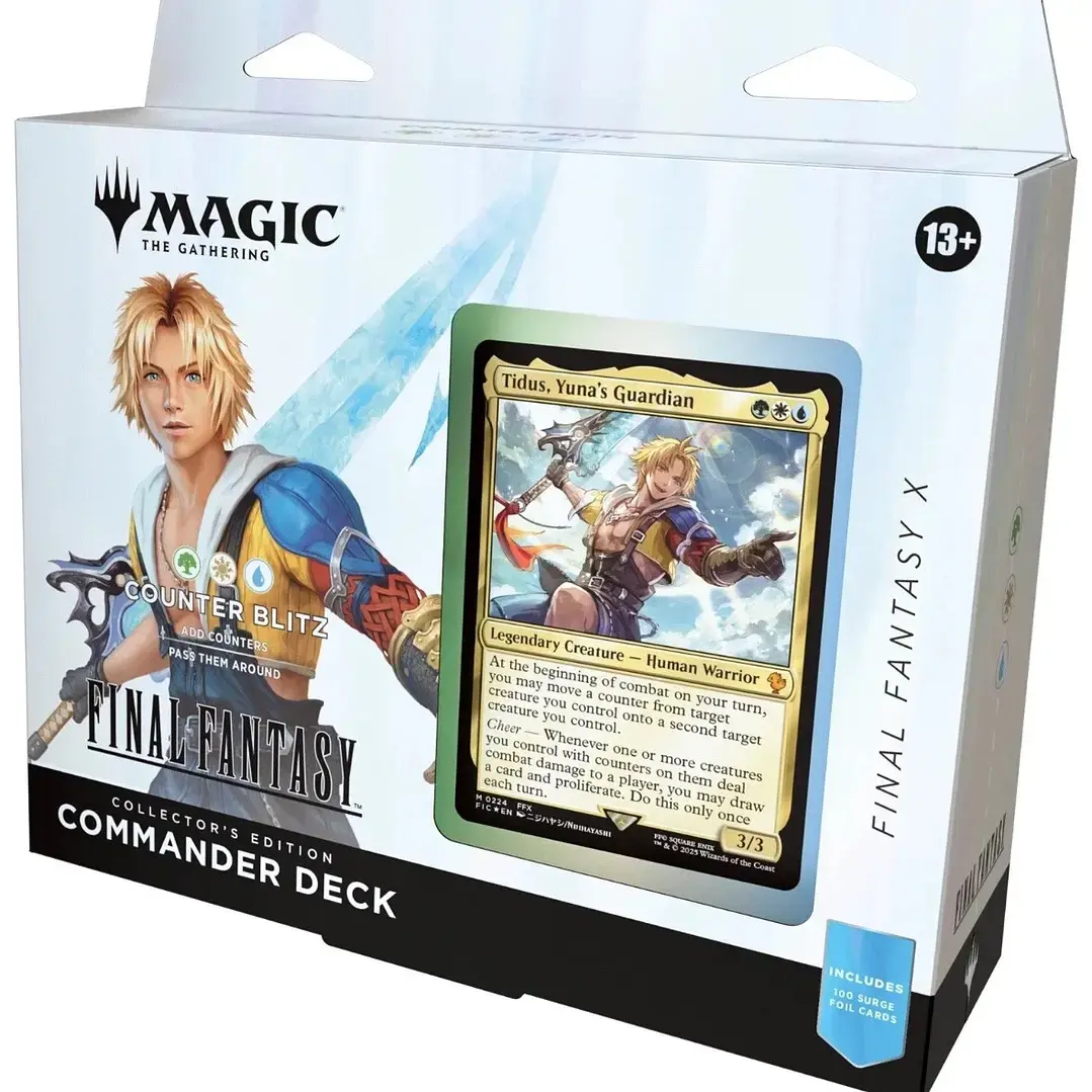 Magic  - Final Fantasy Collector Commander Deck - Tidus