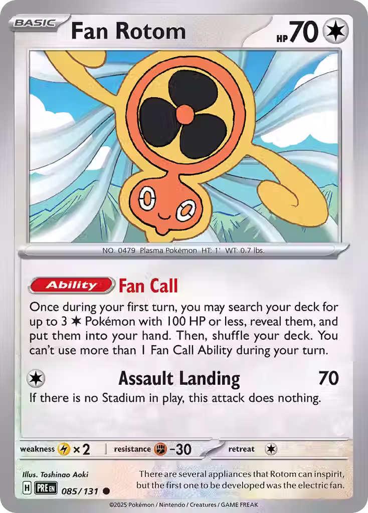 Fan Rotom - PRE - 085/131 - Common