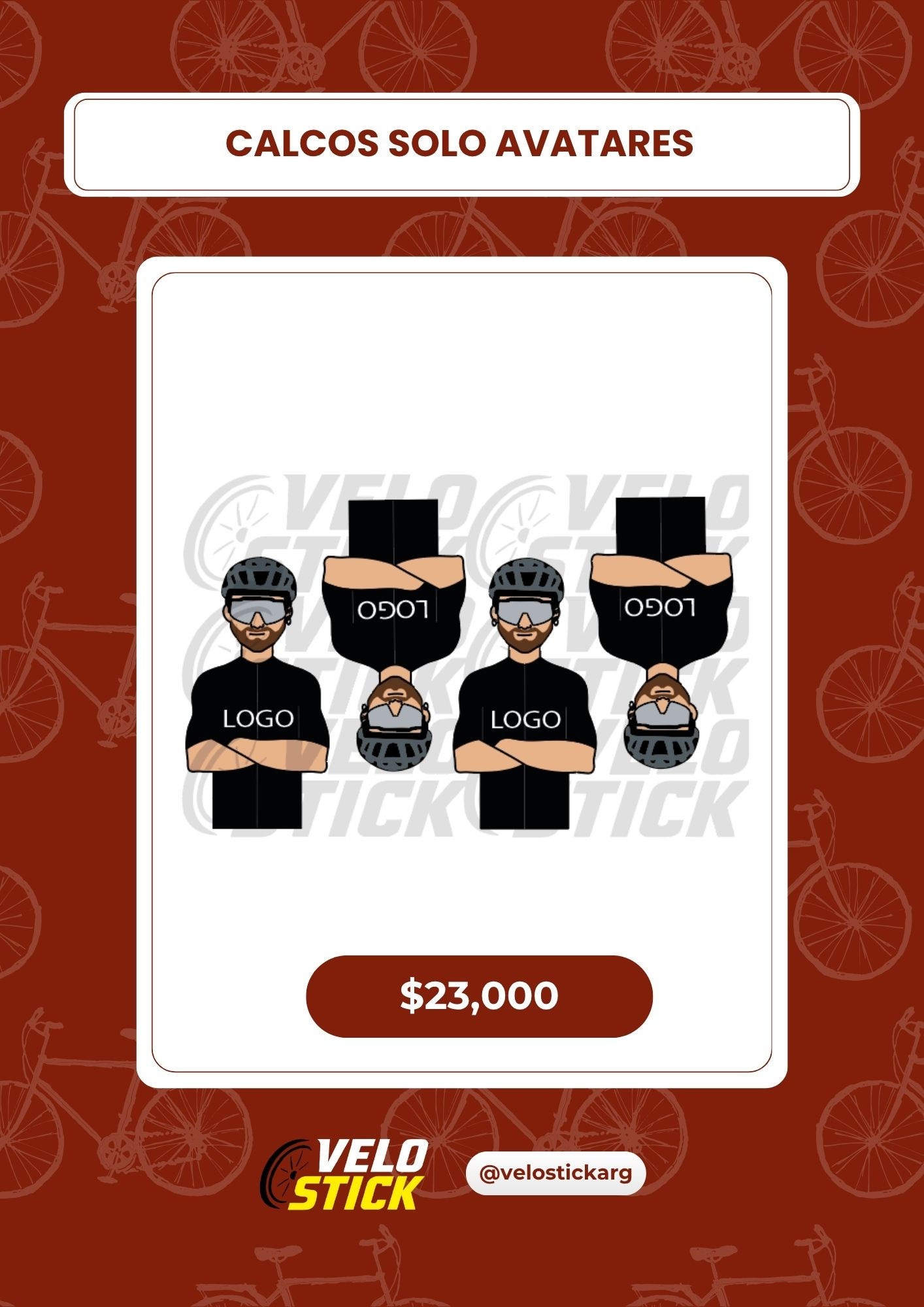 Plancha de solo avatares