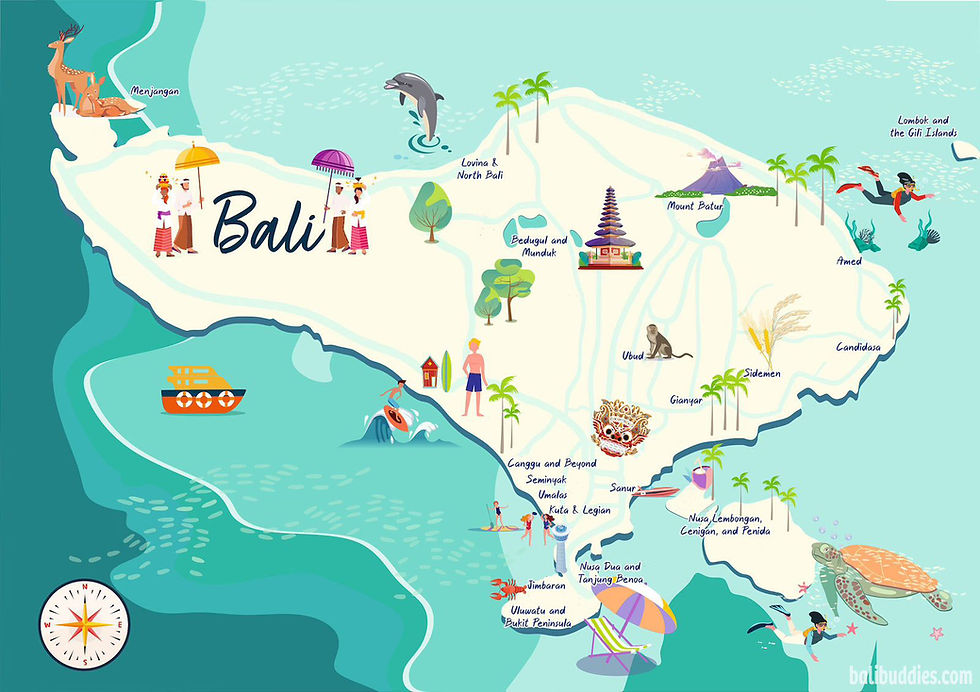 Which Part of Bali is Right for Your Retreat? A Region-by-Region Guide