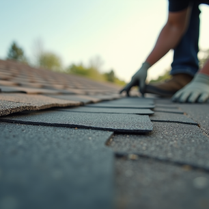 Professional roofer installing asphalt shingles on a residential home in Dallas Fort Worth Texas - Total Pro Roofing LLC