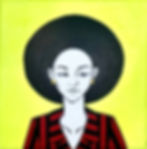 Lady on Yellow