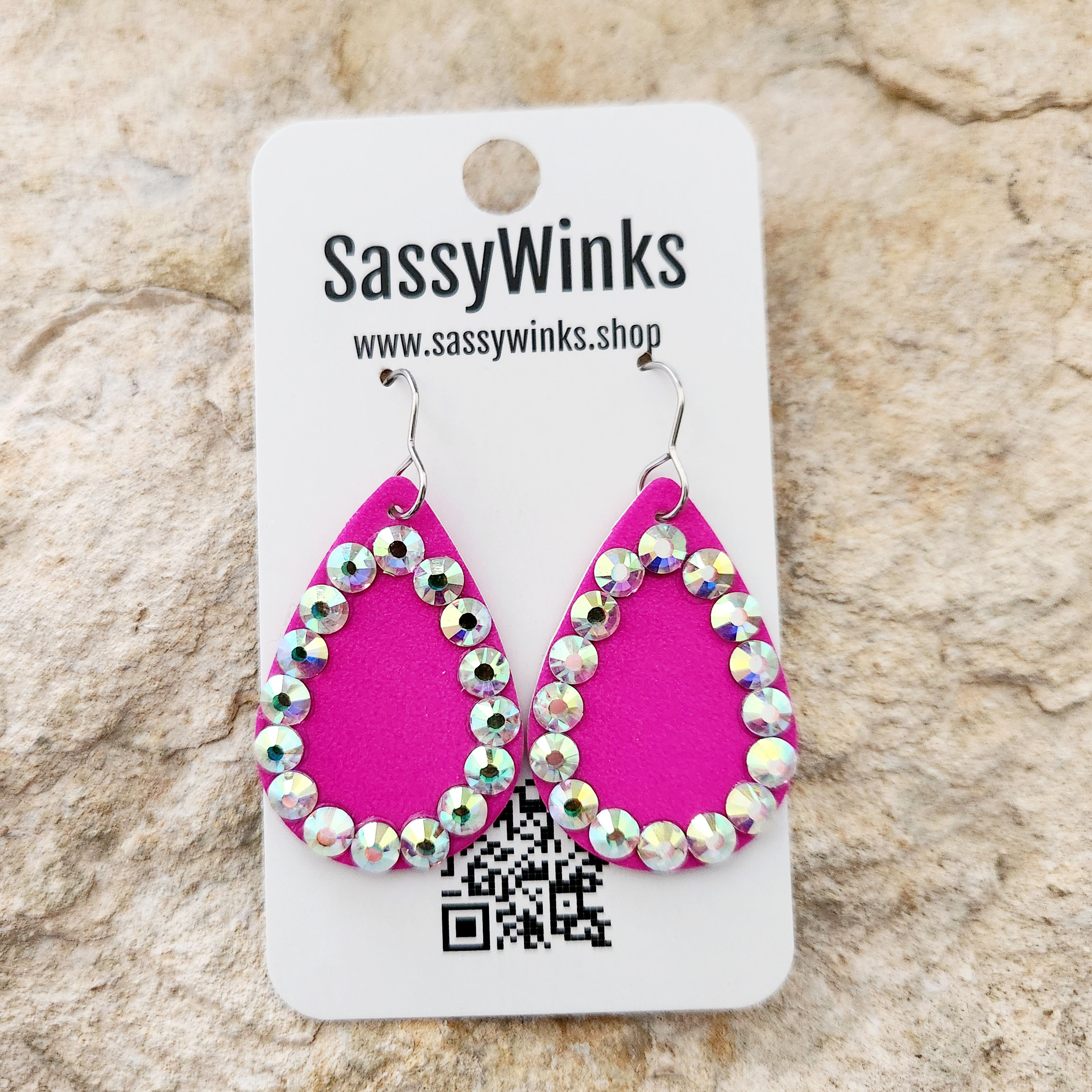 Flamingo Pink Sparkle Minis 
