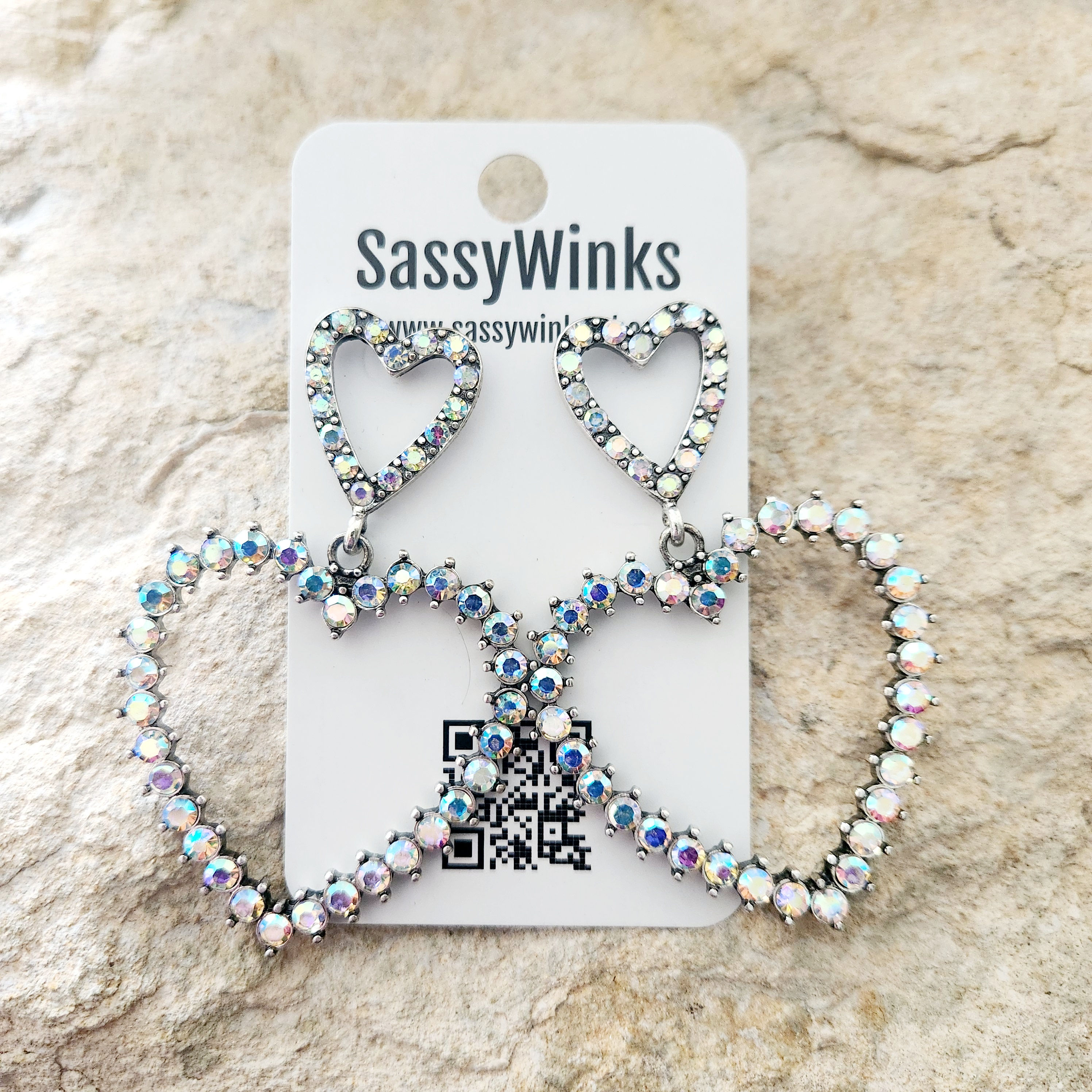 Rhinestone Hearts (168)