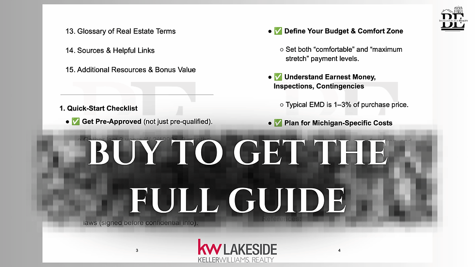 Thumbnail: The 2026 Home Buyer's Guide Product Pic 2 | Brendan Ecker Realty with Keller Williams