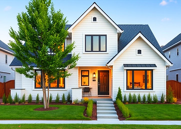 Suburban average home, nice modern style architecture | Michigan real estate | Brendan Ecker Realty