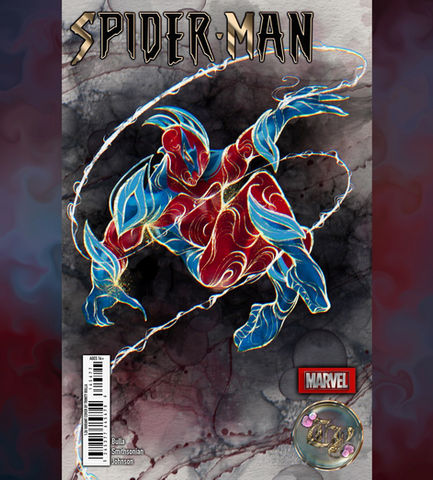 Spider man comic cover (and added comic page)
