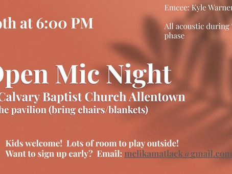 Open Mic Night