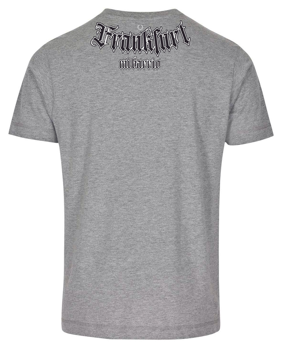 Miniaturbild: Mi Barrio Casual Frankfurt La Familia Herren T-Shirt,schwarz,rot,weiß,