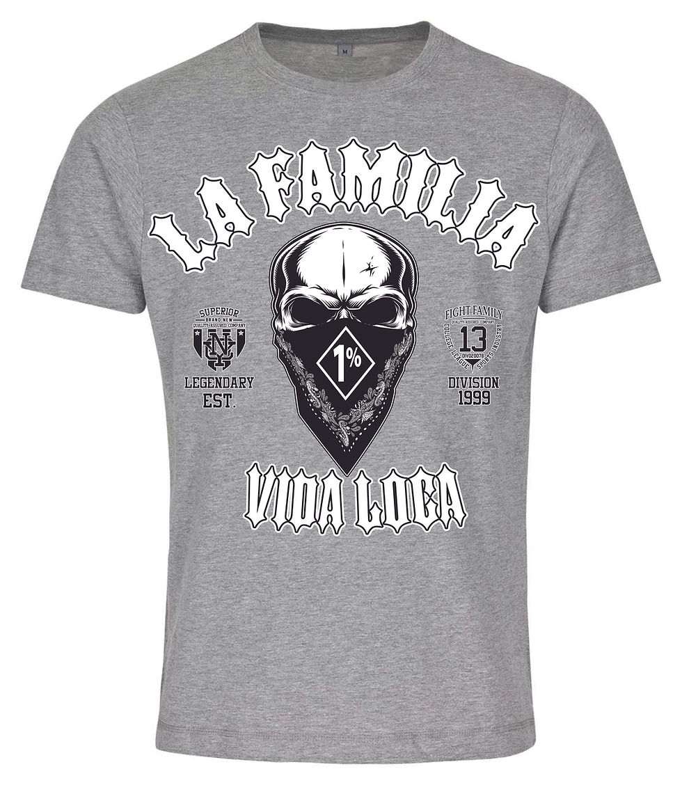 Miniaturbild: FUCKIN CRIMINAL SKULL T-SHIRT