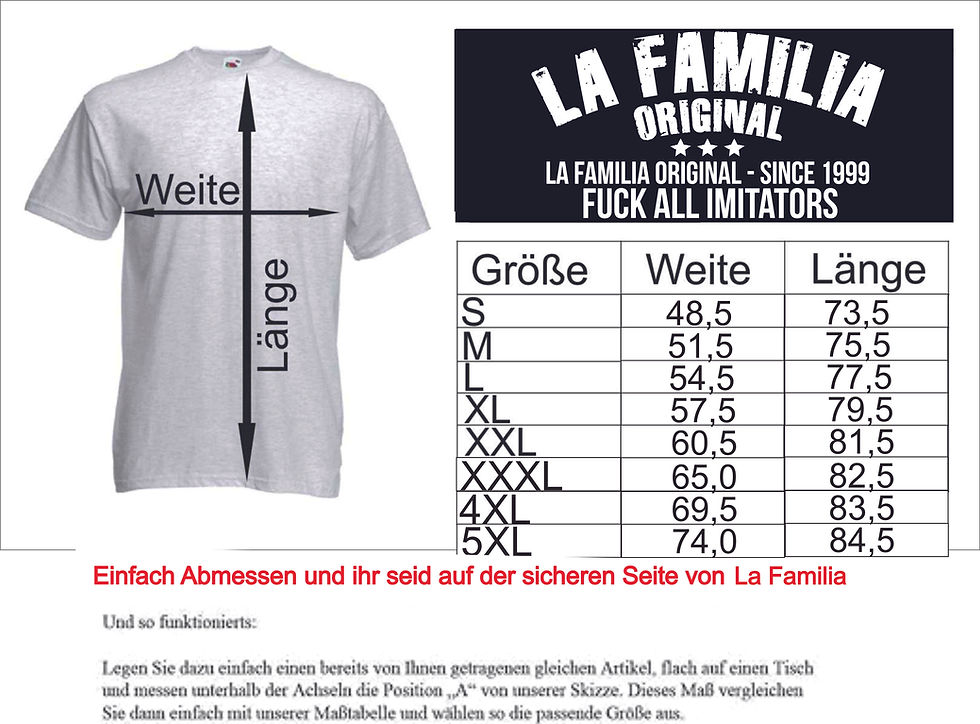 Miniaturbild: Vida loca 13 Red La Familia T-Shirt