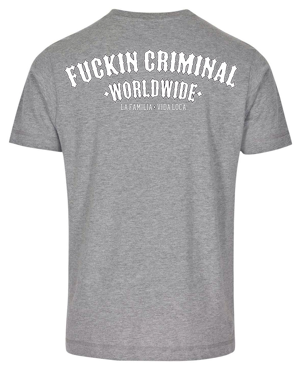 Miniaturbild: FUCKIN CRIMINAL SKULL T-SHIRT