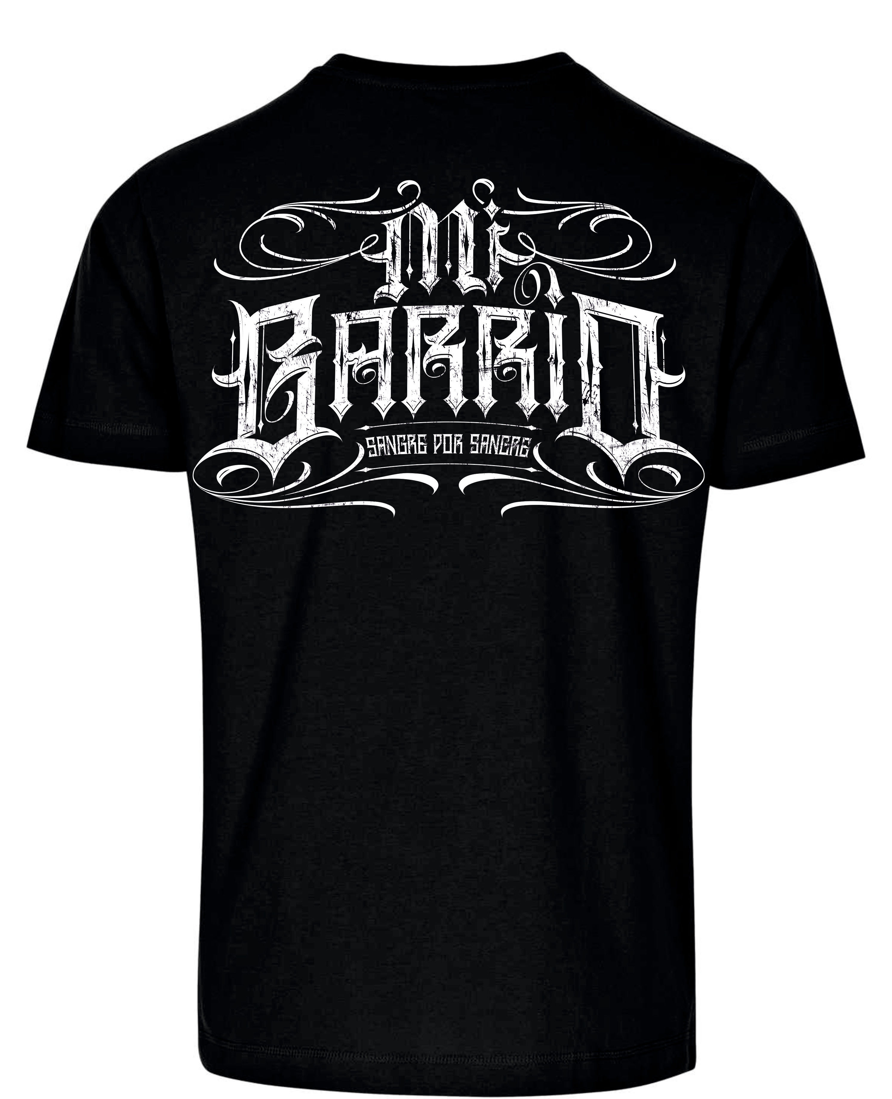 Mi Barrio Sangre por Sangre Herren T-Shirt, schwarz oder rot