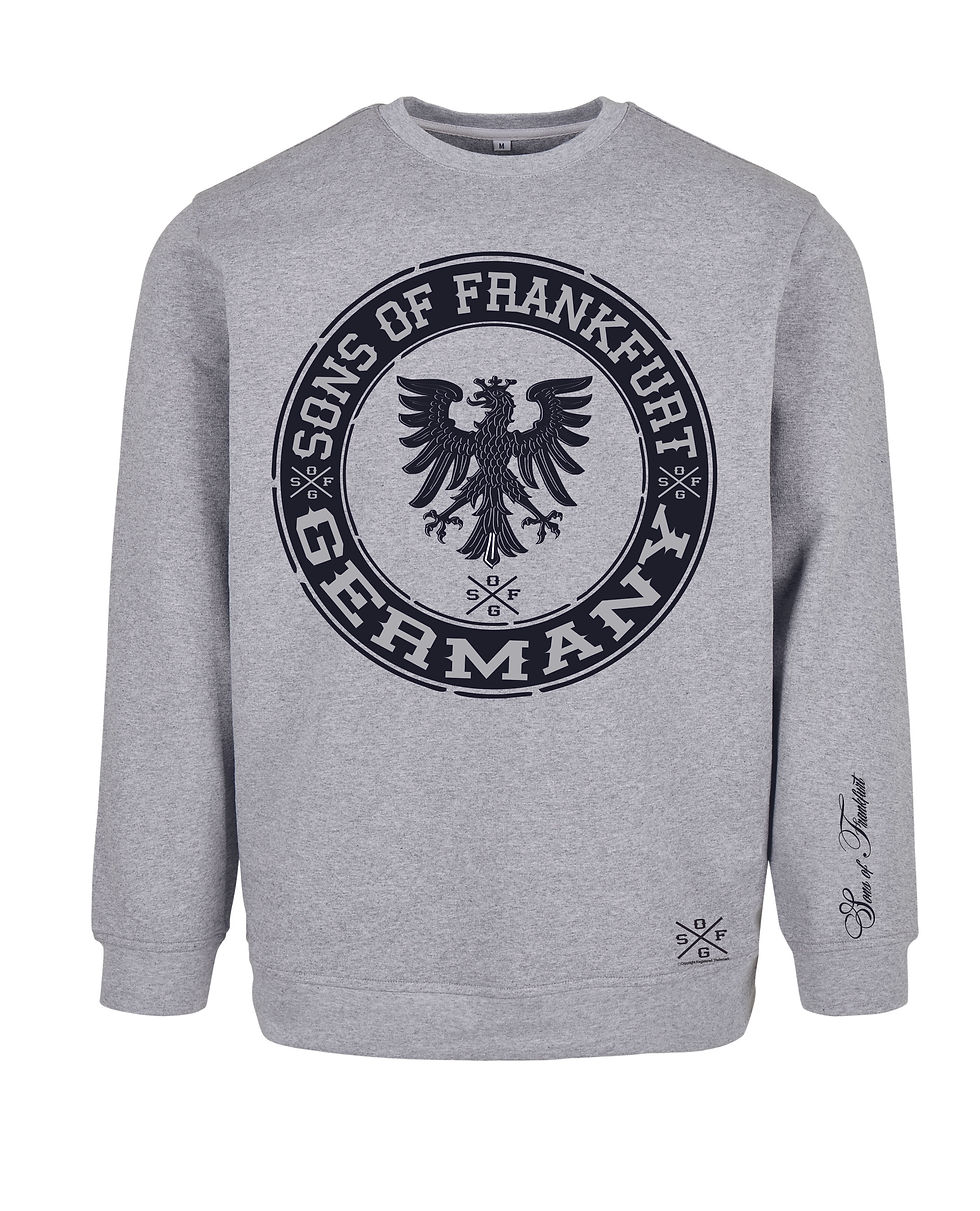 Miniaturbild: Sons Patch Herren/Jungs Sweatshirt in grau, weiß oder rot