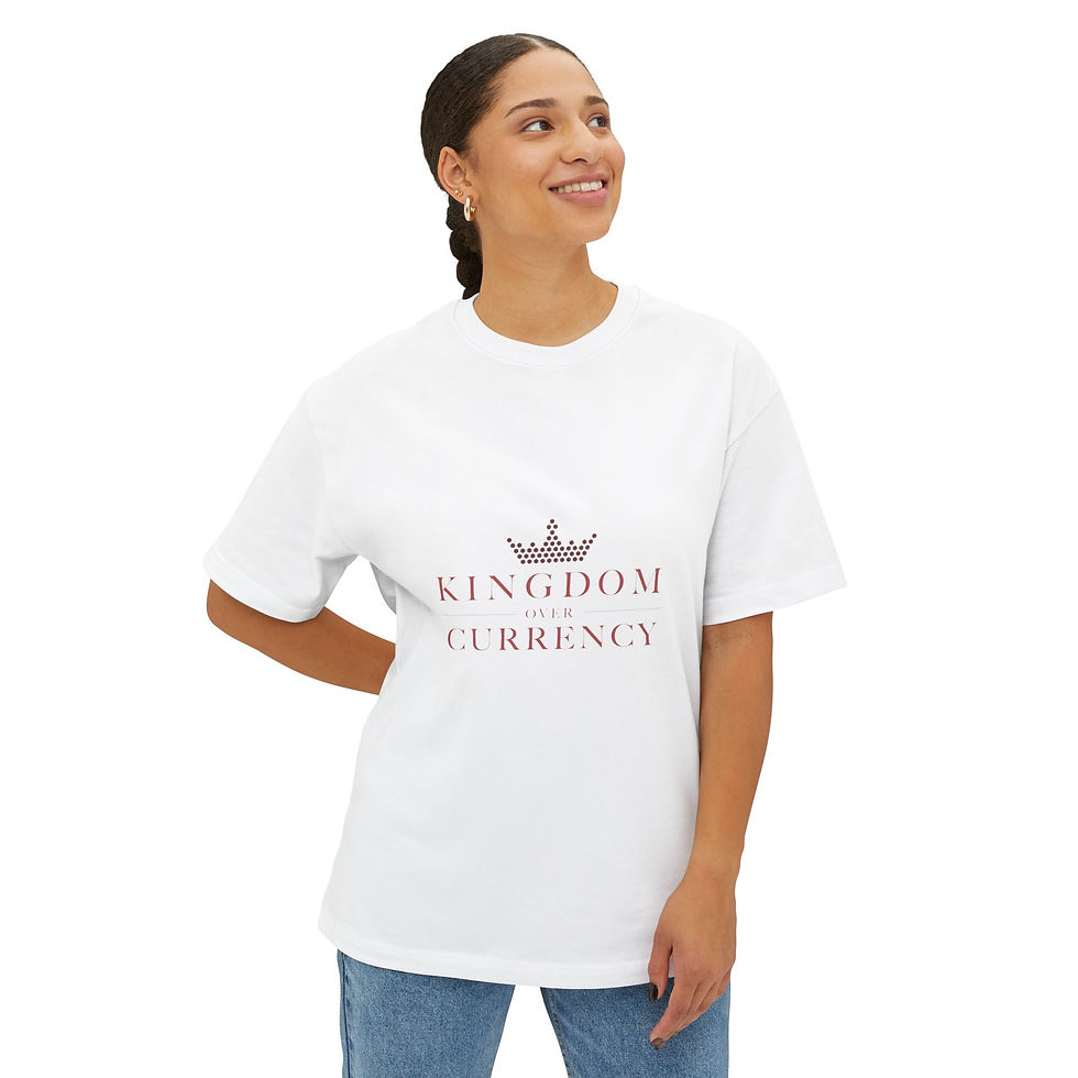 Thumbnail: Unisex Oversized Boxy Tee