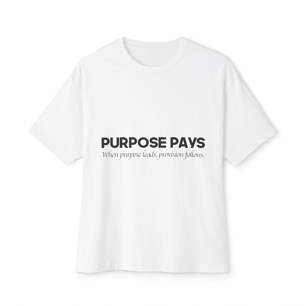 Thumbnail: Purpose Pays Boxy Tee