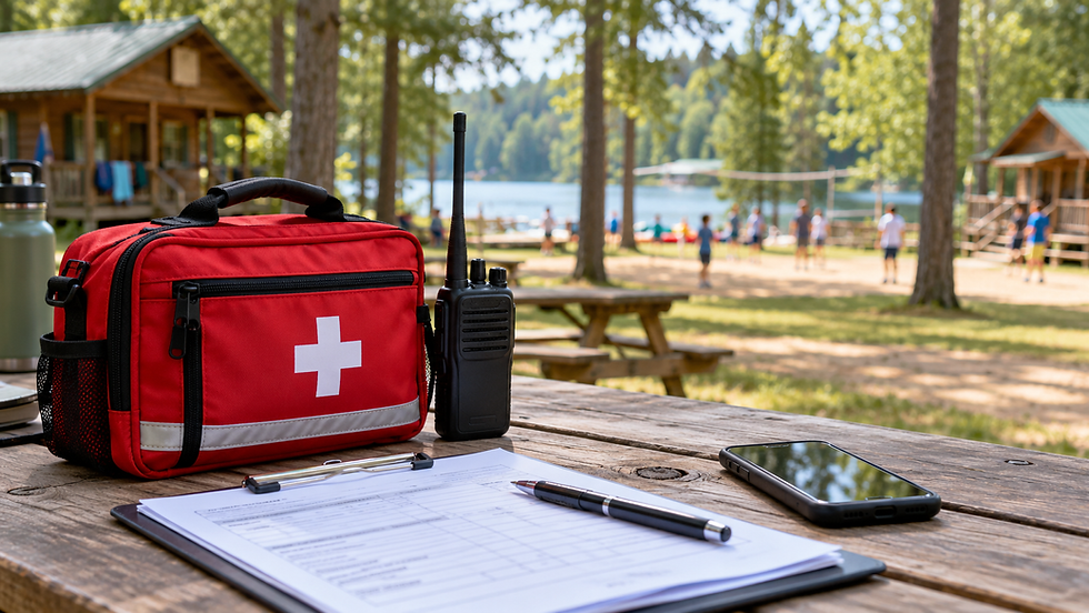 Evaluating Camp Emergency Response Following a Serious Injury