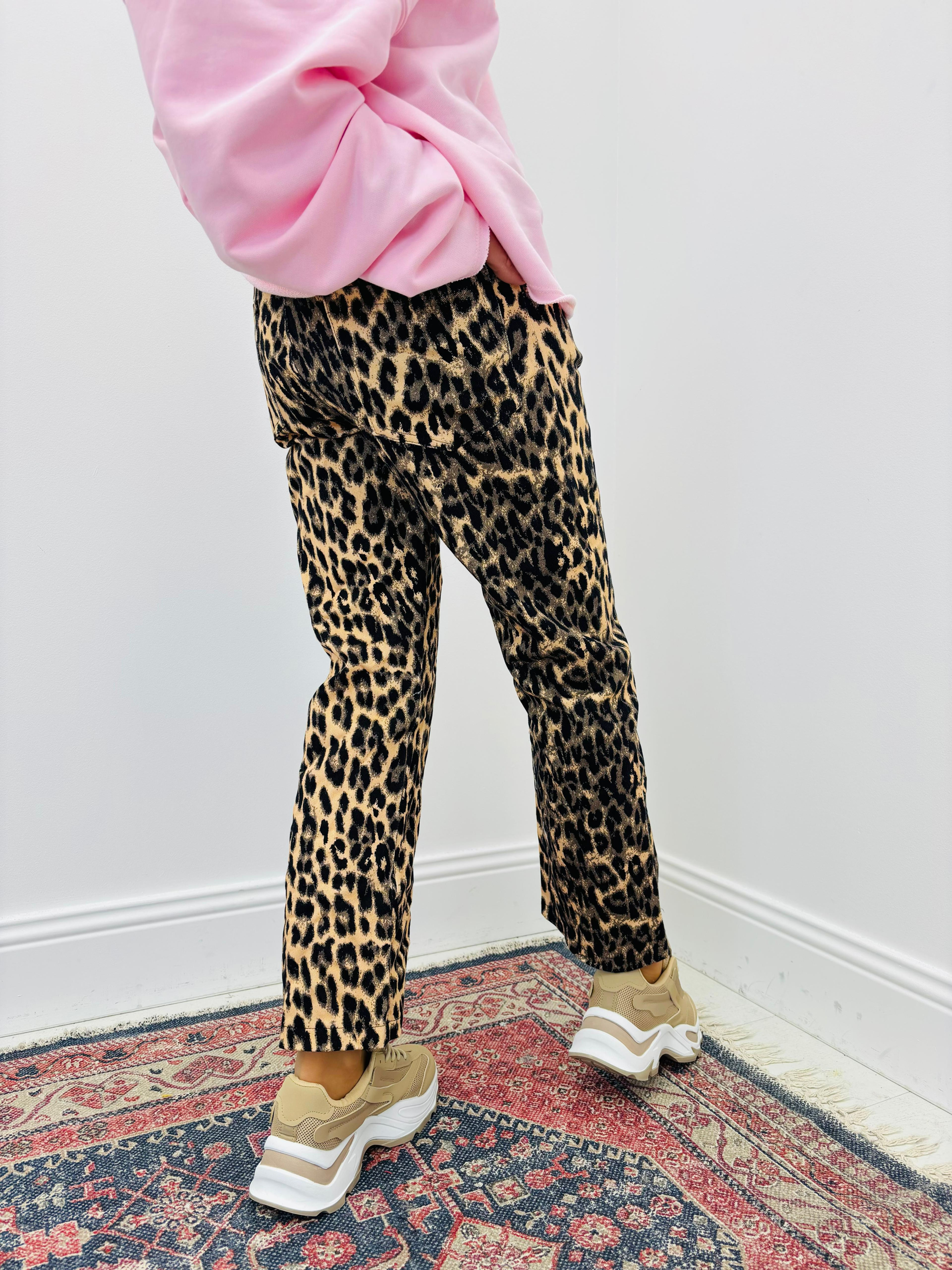 Pantalon léopard 
