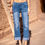 Miniature : Jeans revers 