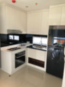 Rainbow Springs Condovillas Kitchen 2 Br symphonia summarecon serpong summarecon-residence.com