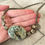 Thumbnail: Beaded Pyrite and Green Necklace