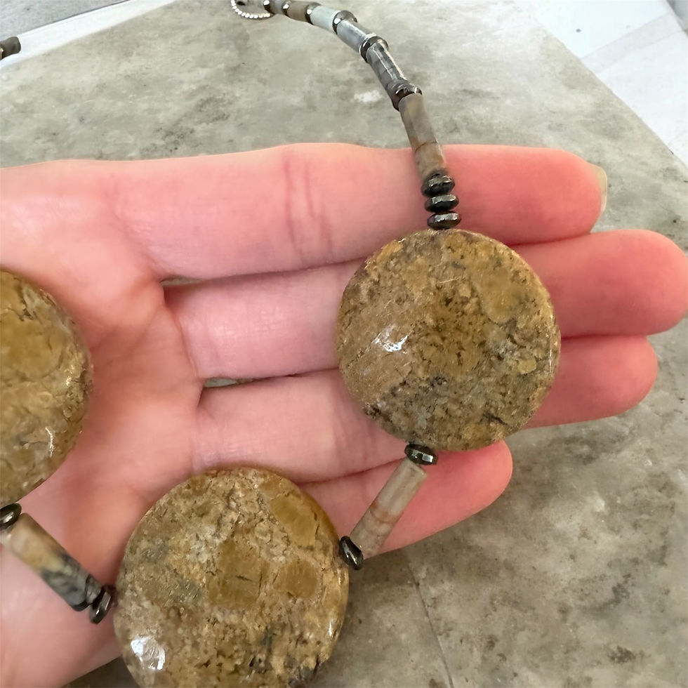 Thumbnail: Neutral Jasper Necklace