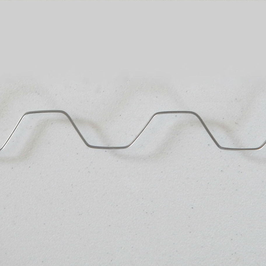 zig zag wire for greenhouse poly covering