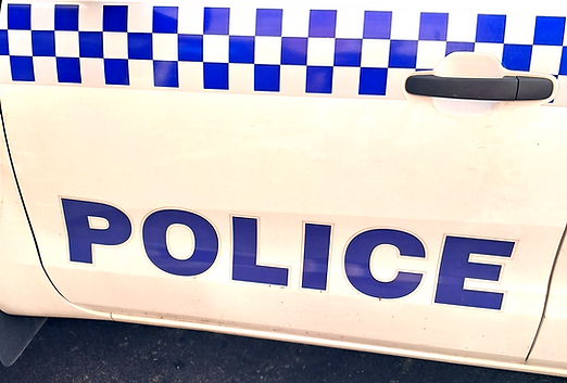 WAPOL police vehicle sign. Supporting www.toxicpolice.com focus on addressing Australian police toxic culture and misconduct