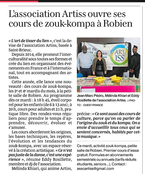 Article lancement cours ZK Artiss OF 8 septembre 2026.jpg