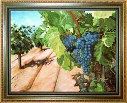 LES FRUITS DU VIGNOBLE 20 X 24