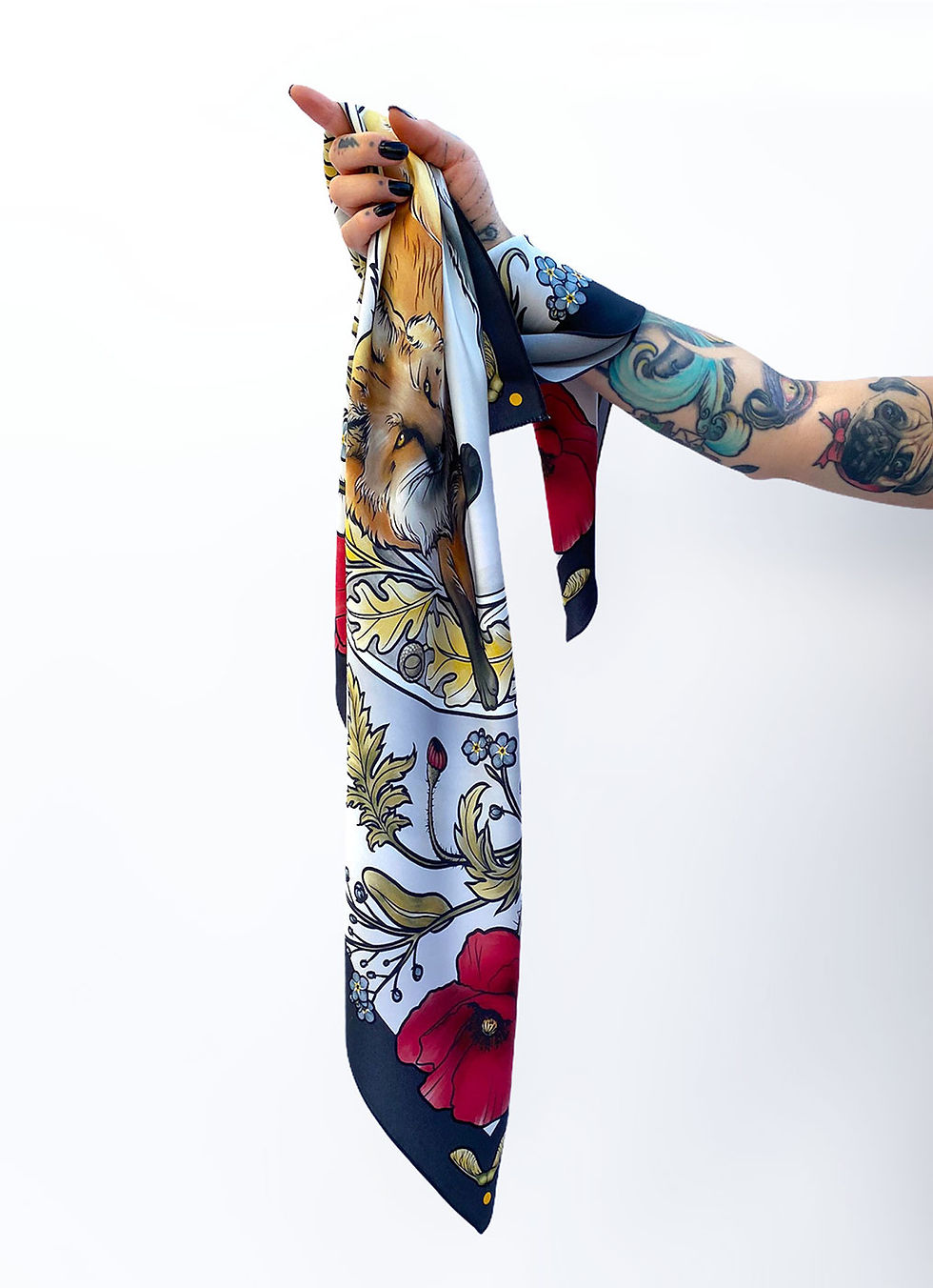 Thumbnail: LONDON Silk Scarf PRE-ORDER
