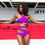 Thumbnail: Fuchsia  Criss Cross Monokini