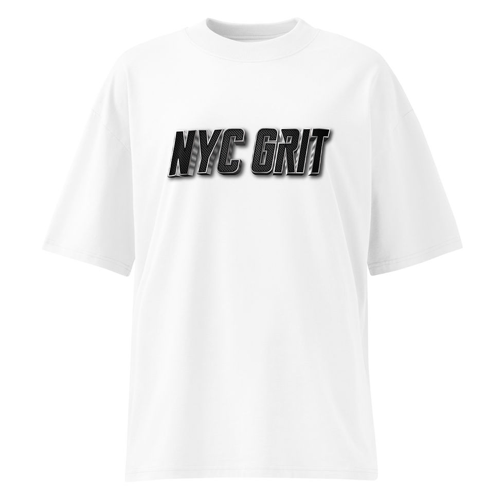 Thumbnail: Silent Storm "NYC Grit" Oversized t-shirt