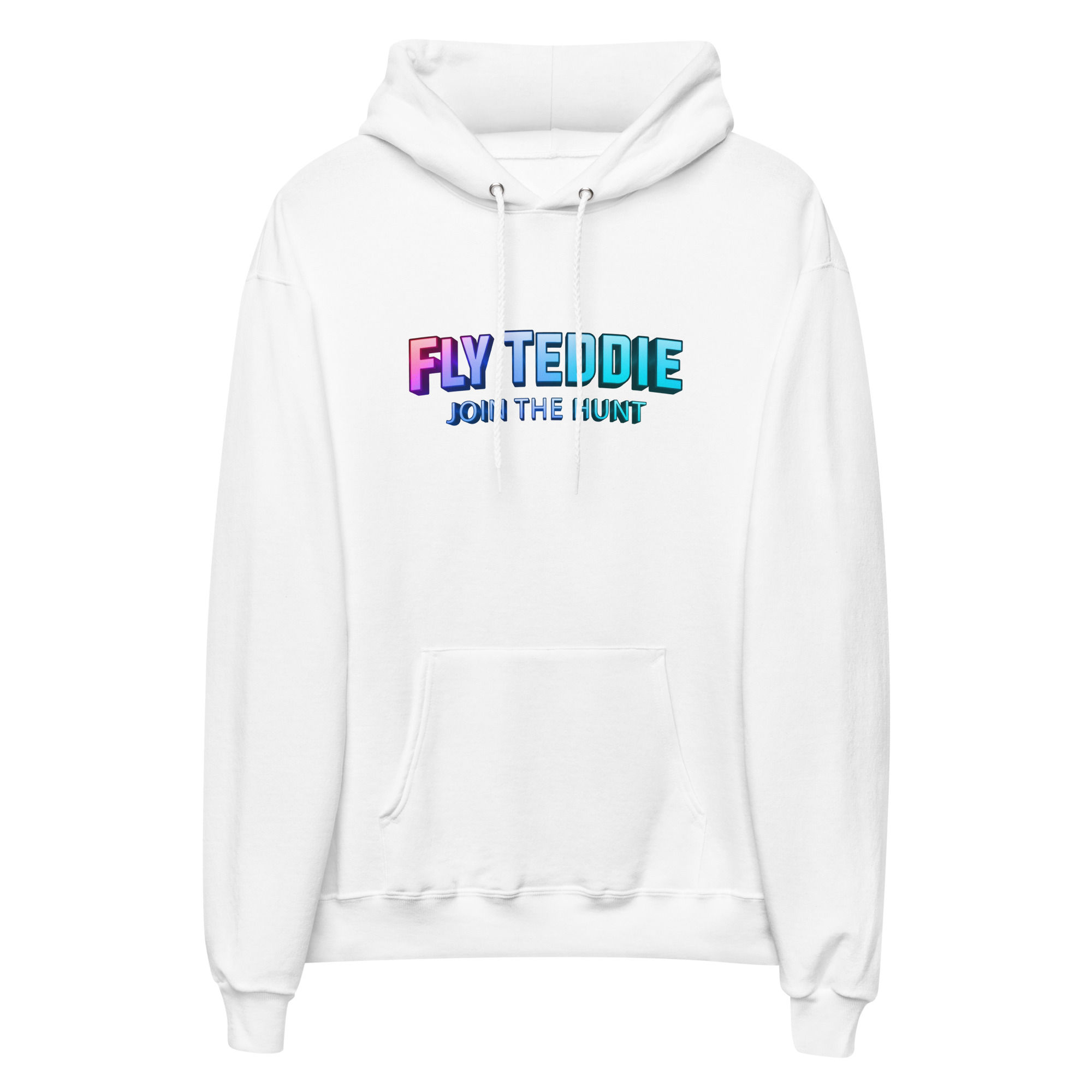 Fly Teddie Fleece Hoodie (white)