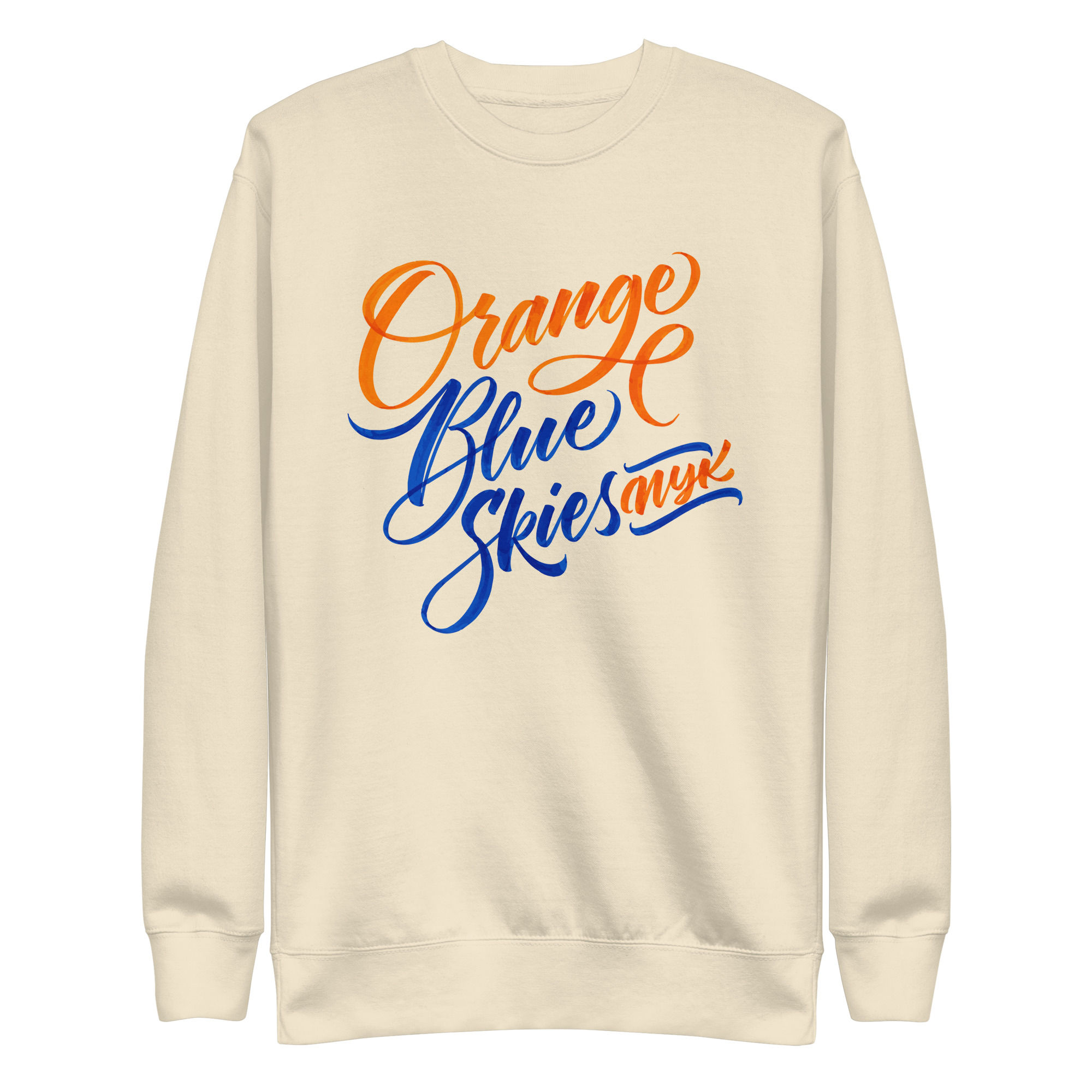Orange Blue Skies Unisex Premium Sweatshirt